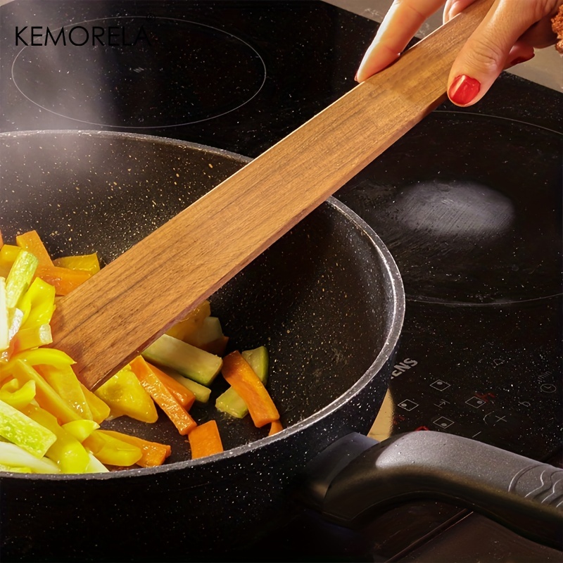 1PCS Teak Wood Tableware Spatu - Camping Cooking Windscreen recension och pris