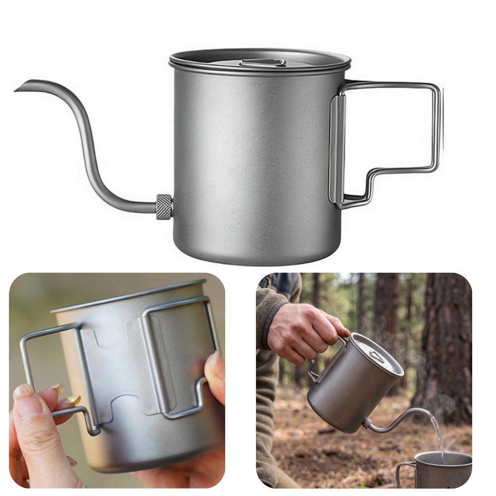 420ml Pure Titanium Camping Co - Camping Cooking Lightweight recension och pris