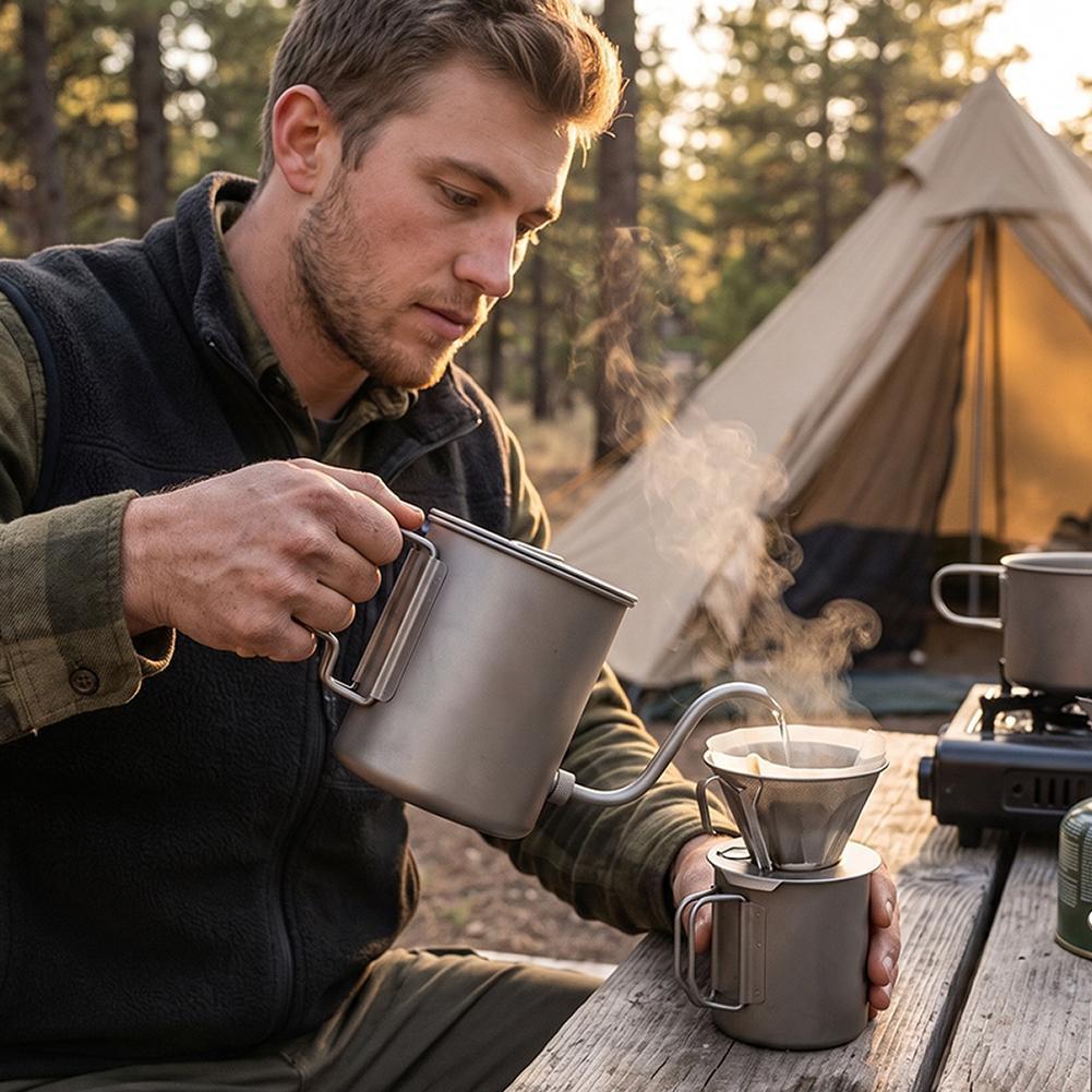 420ml Pure Titanium Camping Co - Camping Cooking Lightweight recension och pris