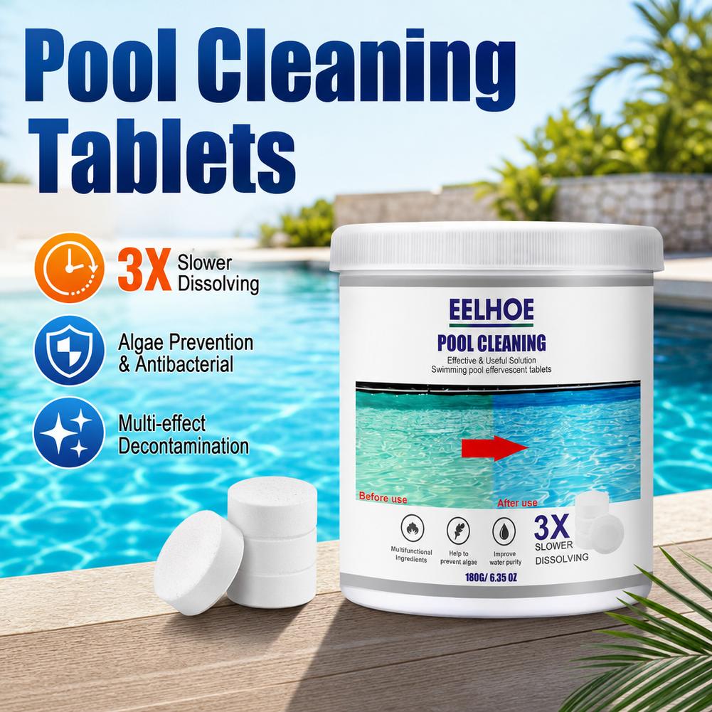 Swimming Pool Effervescent Cle - Water Purification Tablet recension och pris