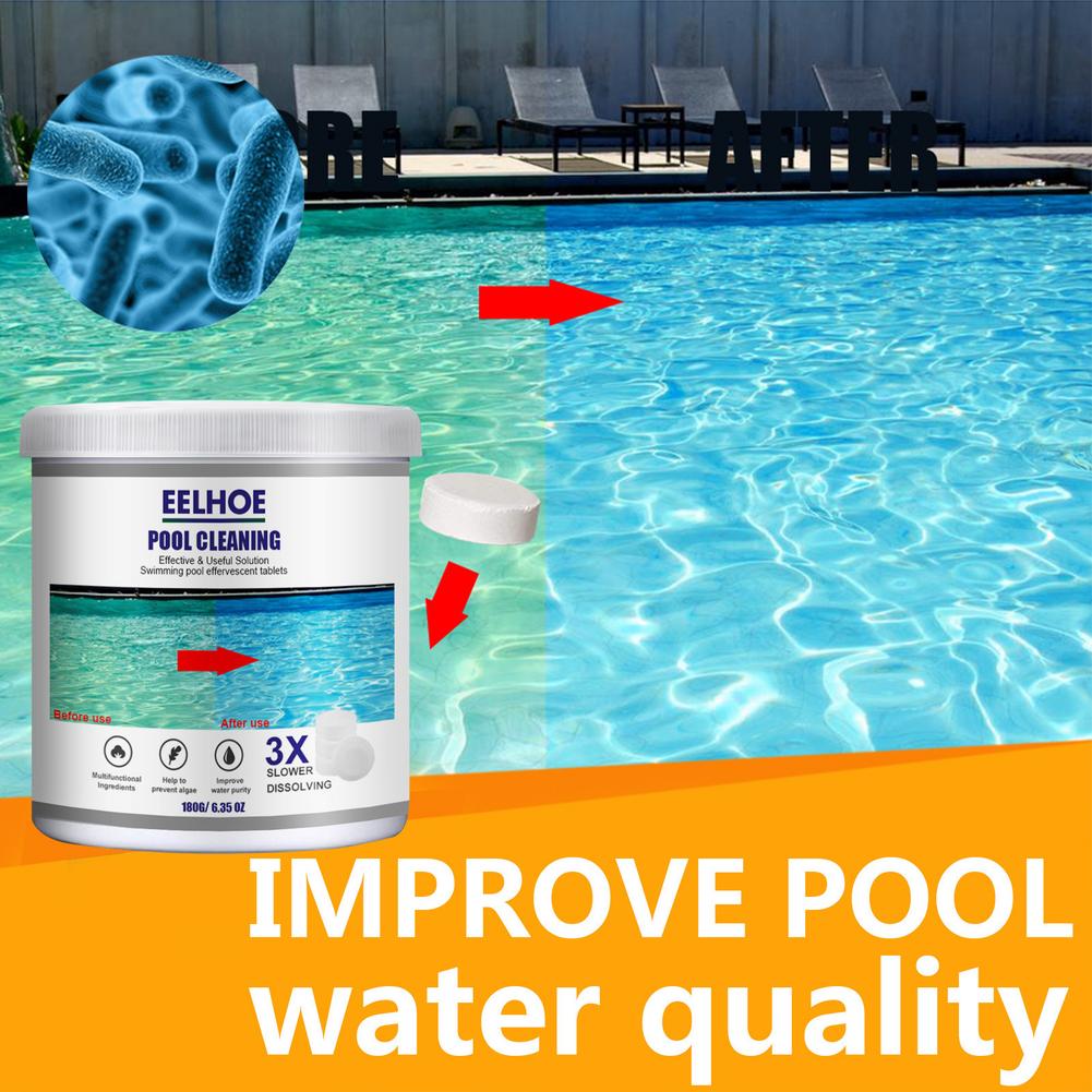 Swimming Pool Effervescent Cle - Water Purification Tablet recension och pris