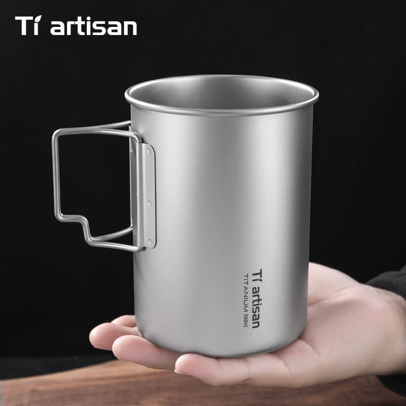 Tiartisan 750ml/ 900ml Titaniu - Camping Cooking Lightweight recension och pris