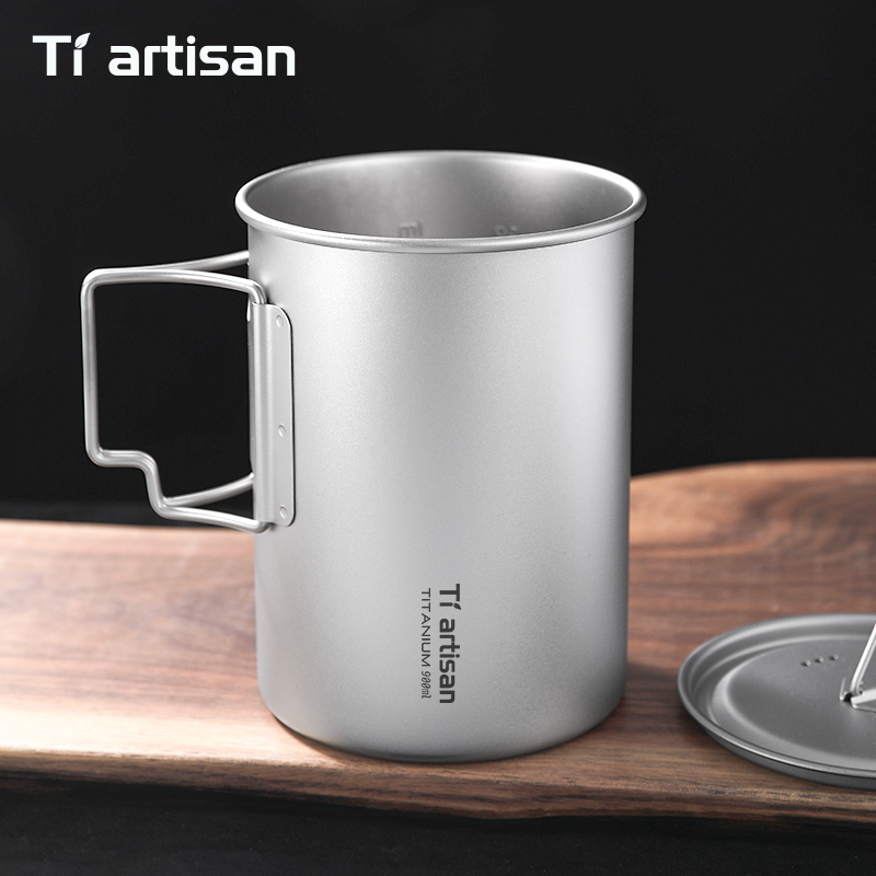Tiartisan 750ml/ 900ml Titaniu - Camping Cooking Lightweight recension och pris