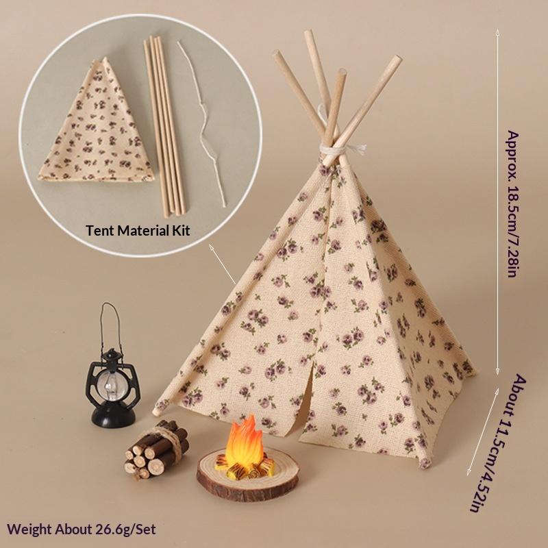 **1 Set 1/12 Doll House Outdoo - Camping Cooking Accessories Set recension och pris