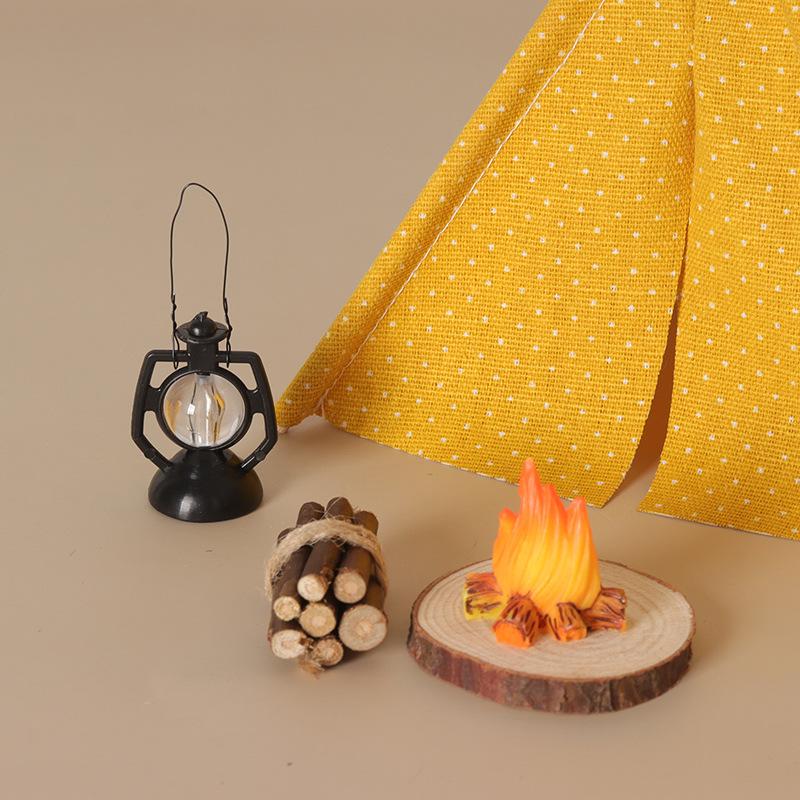**1 Set 1/12 Doll House Outdoo - Camping Cooking Accessories Set recension och pris