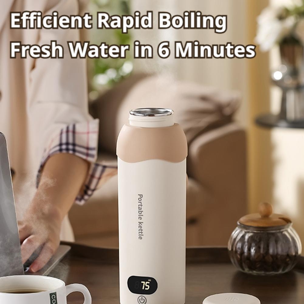 500ml LCD Electric Kettle WIth - Camping Cooking Electric recension och pris