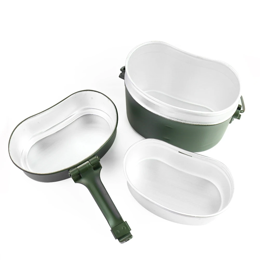 Portable Alloy Pot and Bowl Lu - Camping Cooking Lightweight recension och pris