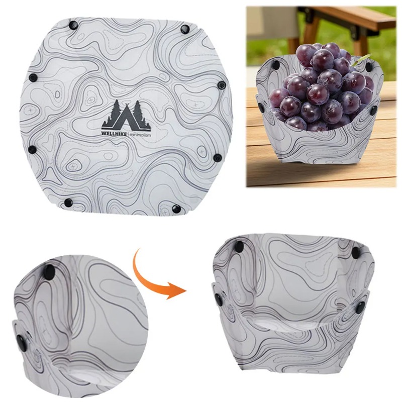Foldable Camping Tableware Por - Camp Cutting Board recension och pris